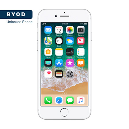 Picture of BYOD Apple iphone 7 128GB Silver A Stock